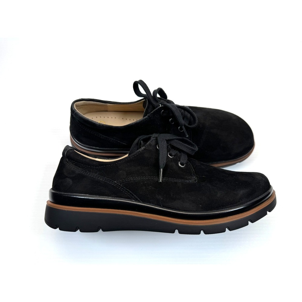 Fidelio Multistretch Harlow Lace Up Sneaker Women 7‎ US9.5 $250 Nubuck Leather